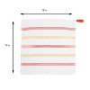 Sloppy Chef Premier Dishcloth (12 Pack), 100% Ringspun Cotton, 13x13, Looped, Classic Stripes - 3 of 4