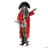6 Ft. Pirate Skeleton Animated Prop Standing Halloween Decoration - 2 of 4