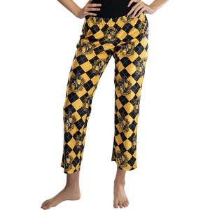Harry Potter Juniors Hogwarts Houses Crest Cropped Lounge Pants Pajamas - 1 of 3