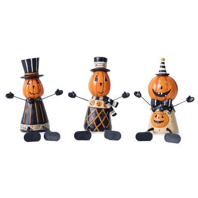 Jack o Lantern Shelf Sitter (Set of 3)