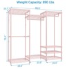 VIPEK V5 6 Tiers Wire Garment Rack Portable Closet Wardrobe, Max Load 890LBS - 3 of 4