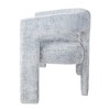 Jofran,Gwen Modern Luxury Fabric Upholstered Sculpture Bench - 4 of 4