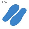 Unique Bargains Home Classroom Floors Stairs Decal PVC Footprint Sticker 8 Pairs - 3 of 4