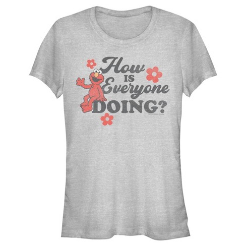 Junior's Sesame Street Elmo How Is Everyone Doing? T-Shirt - image 1 of 4