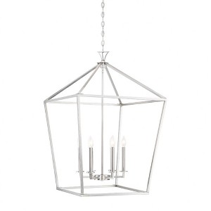 Savoy House Townsend 6 - Light Chandelier in  Satin Nickel - 1 of 4