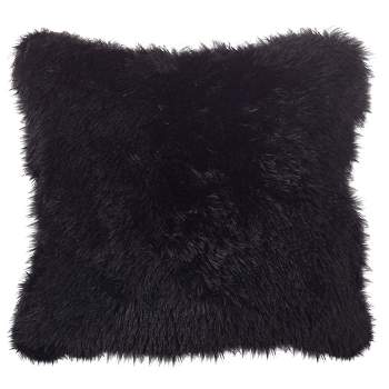 Classic Down-Filled with Faux Fur Design Throw Pillow - Saro Lifestyle