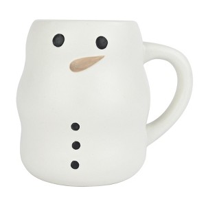 Snowman 21oz. Figurine Coffee Mug - 1 of 4