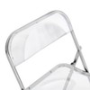 NicBex PC Plastic Folding Dining Chair with Steel Frame for Dining Room,Living Room,Balcony,Space Saving,White - 4 of 4