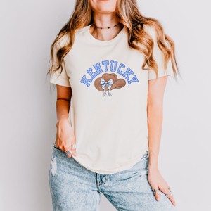 Simply Sage Market Kentucky Hat With Bow Short Sleeve Tee - 1 of 4