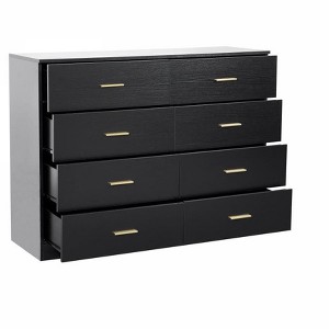 NicBex Dresser for Bedroom,Wide Chest of Drawers with Golden Handles,Storage Dressers for Bedroom - 1 of 4