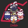 Men's Naruto Nyaruto Cat Team T-Shirt - 2 of 4