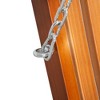 2-Person Front Hanging Porch Swing with Pine Wood Frame & Chains for Garden and Yard - 3 of 4