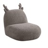 22 inch W Brown Chenille Deer-Shaped Kids Chair - 3 of 4
