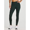 RBX Active Women's Fleece Lined Legging, Fitted Quick Drying Workout Running Hiking Pants with Zipper Pockets - 4 of 4