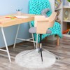PiccoCasa Office Home Bedroom Faux Sheepskin Puffy Plush Area Soft Warm Floor Mat 1 Pc - 3 of 4