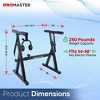 Pro Master Heavy Duty Z Design Keyboard Stand | Adjustable Width & Height (20-34") | Safe & Reliable Placement - image 3 of 4