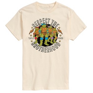 Men's - Teenage Mutant Ninja Turtles - Respect The Brotherhood Short Sleeve Graphic T-Shirt - 1 of 4