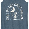 Women's - Peanuts - Wake Up And Chase Dreams Graphic Racerback Tank - 2 of 4