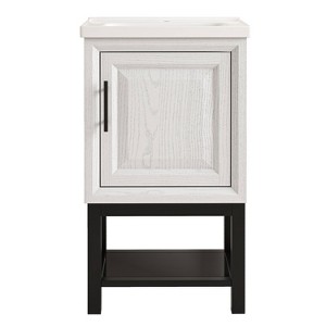 Festivo Modern 20" Single Sink Freestanding Bath Vanity White - 1 of 4