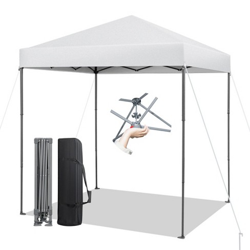 Tangkula Patio 6.6 x 6.6ft Outdoor Pop-up Canopy Tent UPF 50+ Portable Sun Shelter - image 1 of 4