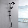 Okak 6IN Rainfall Shower Head with Detachable Design, High Pressure Shower Heads with 5 Functions, Handheld Shower Head for Home - 3 of 4