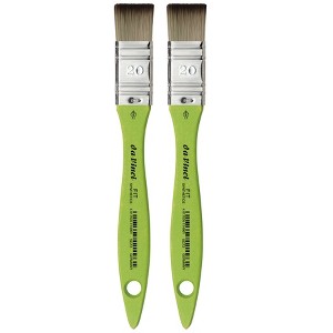 da Vinci FIT Synthetics Student Brush, Synthetic, Acrylic, Watercolor & Oil, Mottler, Series 5073, Size 20, Pack of 2 - 1 of 3