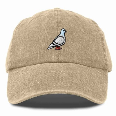 Dalix Pigeon Embroidered Cap Cotton Baseball Dad Hat for Men & Women Casual Cool