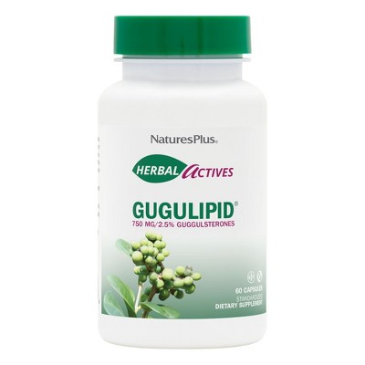 Gugulipid Extract 750mg by Nature's Plus  -  60 Capsule
