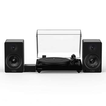 Fluance RT82 Reference High Fidelity Vinyl Turntable, PA10 Phono Preamp and Ai41 Powered 5" Stereo Bookshelf Speakers
