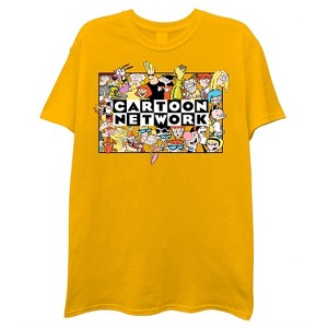 Mens Cartoon Network Throwback Shirt - Jonny Bravo and Dexter's Laboratory Tee - Throwback Classic T-Shirt - 1 of 1