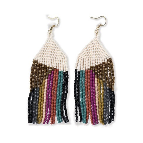 Fringe on sale earrings target