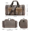 Gearonic Weekender Bag Travel Duffle Overnight Carry On Tote with Shoe Compartment - 2 of 4