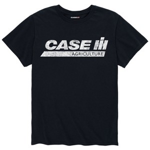 Men's - Case IH - Agriculture Logo Distressed Stripe Short Sleeve Graphic T-Shirt - 1 of 4