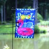 Evergreen Life is Better at the Pool Applique Garden Flag - 4 of 4