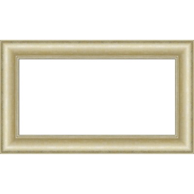 Amanti Art Textured Light Gold Framed Dry Erase Magnetic Board