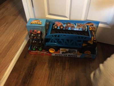 Hot Wheels Monster Trucks Monster Mover camion transporteur avec