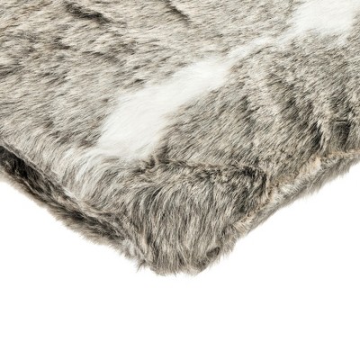 Vickerman 60" Snow Mink Faux Fur Christmas Tree Skirt