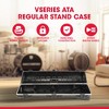 SKB vSeries ATA Regular Stand Case with Polyethylene Hard-Shell Construction and Built-In Wheels, TSA Recognized and Accepted Locking Latches, Black - 2 of 4