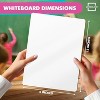 SCRIBBLEDO Blank Dry Erase Board 9"x12" Pack of 24 With Erasers - 4 of 4