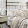 Bedford Reversible Quilt Set Mocha - Laura Ashley - image 4 of 4