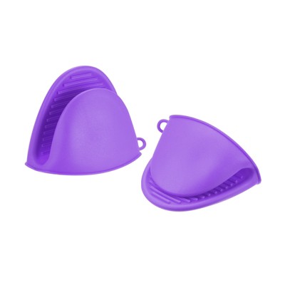 Unique Bargains TPE Heat Resistant Anti-skid Kitchen Utensil Sets Mini Oven Mitts
