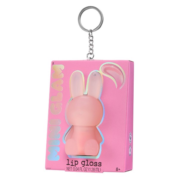 Mini Glam Cosmetics - Brillo Labial Bunny Rosa 4