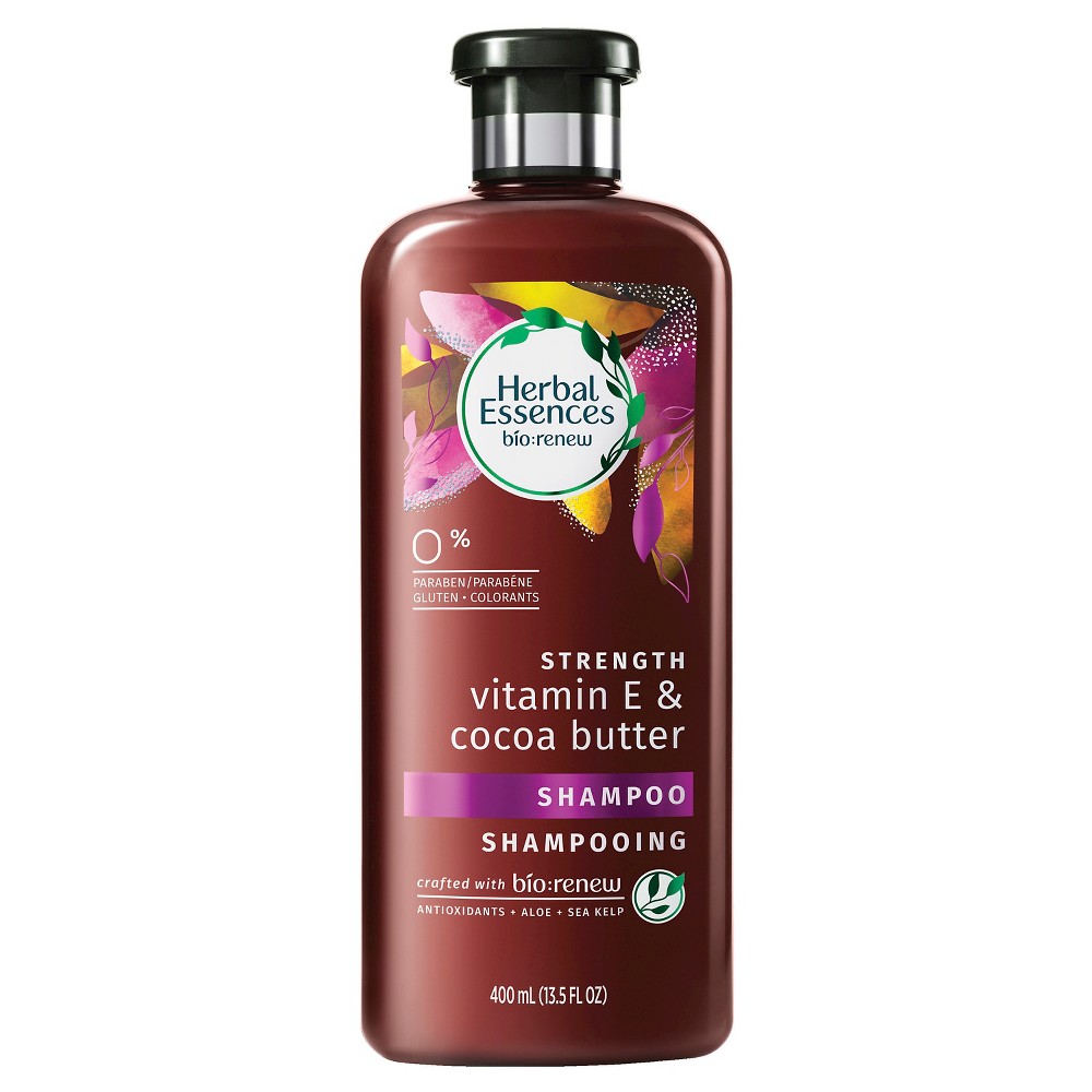 UPC 190679000101 product image for Herbal Essences Bio Renew Strength Vitamin E & Cocoa Butter Shampoo 13.5 oz | upcitemdb.com