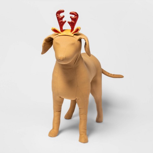 Led Antler Holiday Dog Headpiece Xl Wondershop Target