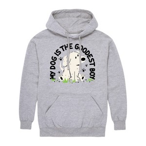 Men's - Instant Message - Goodest Boy Graphic Fleece Pullover Hoodie - 1 of 4