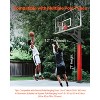 VEVOR Basketball Pole Pad, 71 inch Tall and 1.2 inch Thick Heavy Duty Wrap Around Pole Padding, Fits 2-6.3 Round & 4.5x4.5 inch Square Pole, Red - 4 of 4