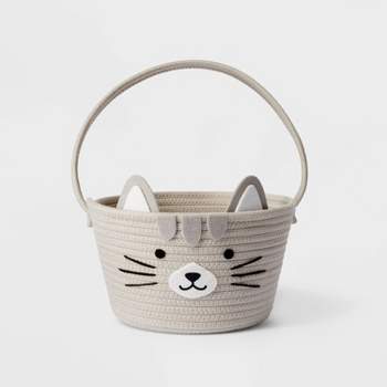 Rope Easter Basket Cat - Spritz™