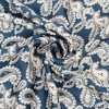 Anna-Kaci Satin Scarf Premium Cashew Print Square Print Neck Head Bag Accessory - 27.5IN×27.5IN - 4 of 4