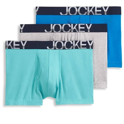 Jockey Men's Elance String Bikini - 2 Pack Xl Sawtooth Navy Geo