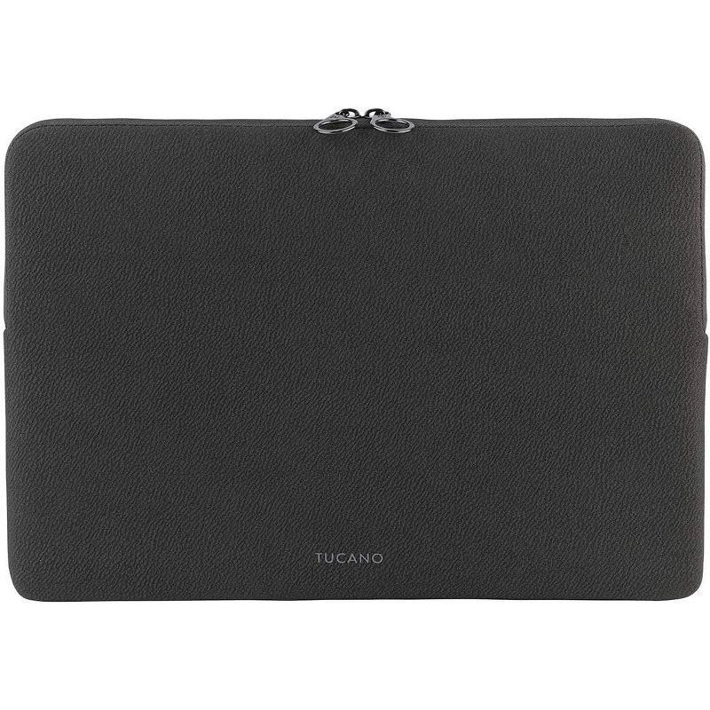 Tucano Crespo Sleeve case for Laptop 12"/MacBook Air or Pro 13"/ChromeBook 11.6" in Neoprene, Anti Slip System Against Accidental Drops Black, 1 of 8